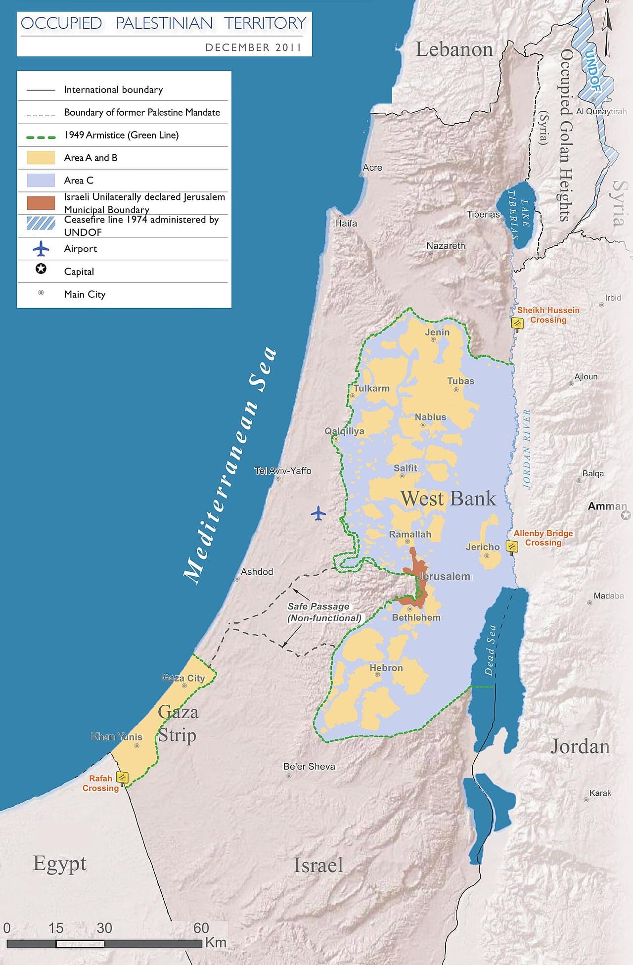 المواقع الدينية الرئيسية في فلسطين المحتلة